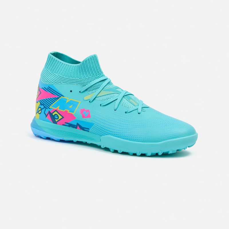 NEW ATHLETIC - Zapatillas New Athletic Football Vortex105 Verde JadeFucsia Juvenil