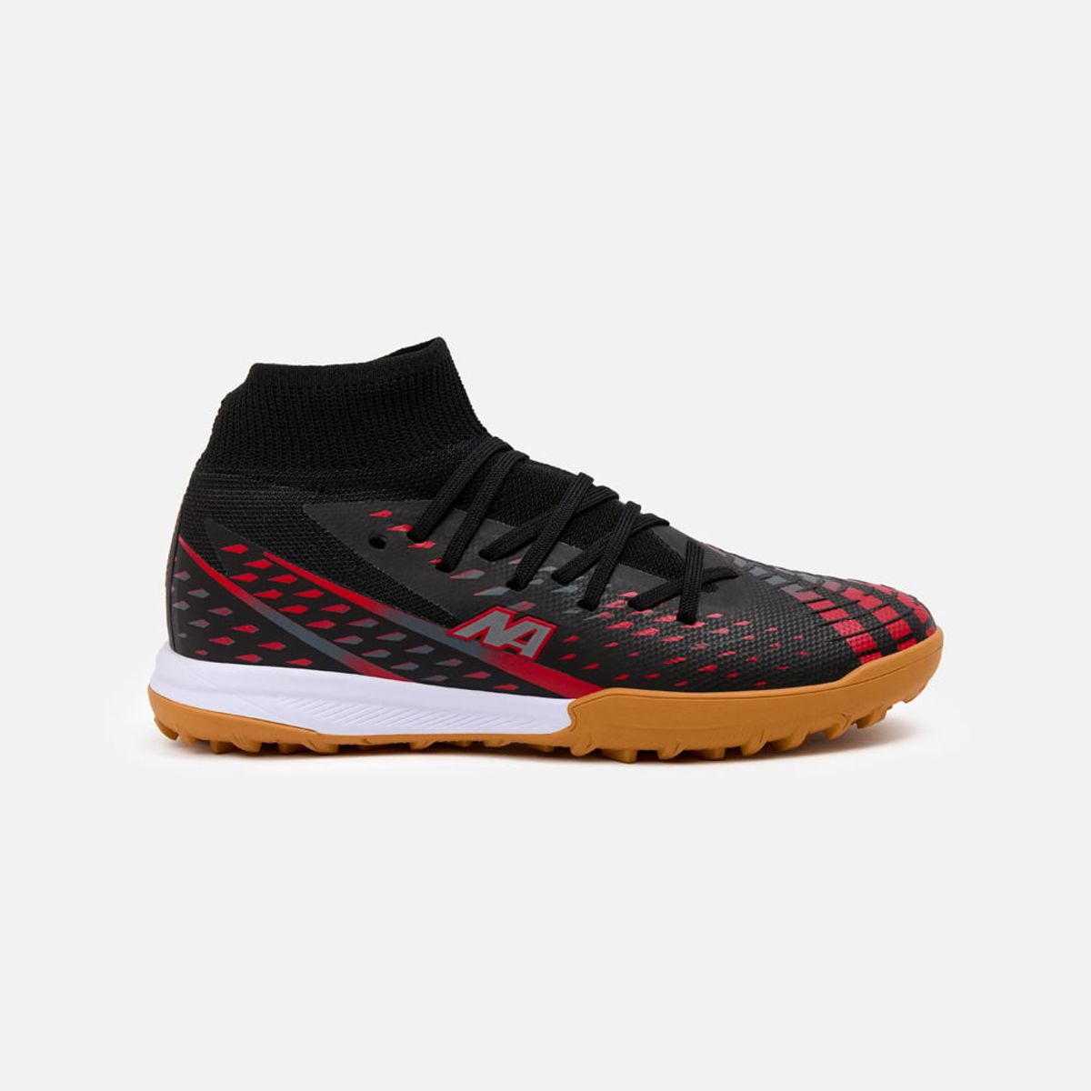 NEW ATHLETIC - Zapatillas New Athletic Football Vortex137 NegroRojo Niño