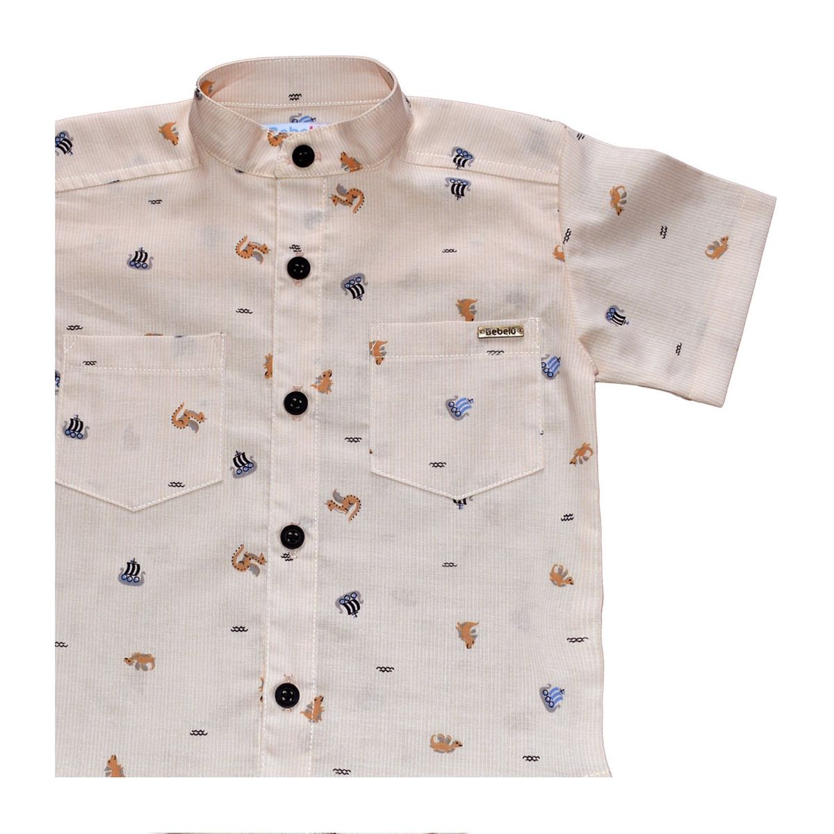 BEBELU - Camisa Popelina Timoteo Para Niño Bebelú