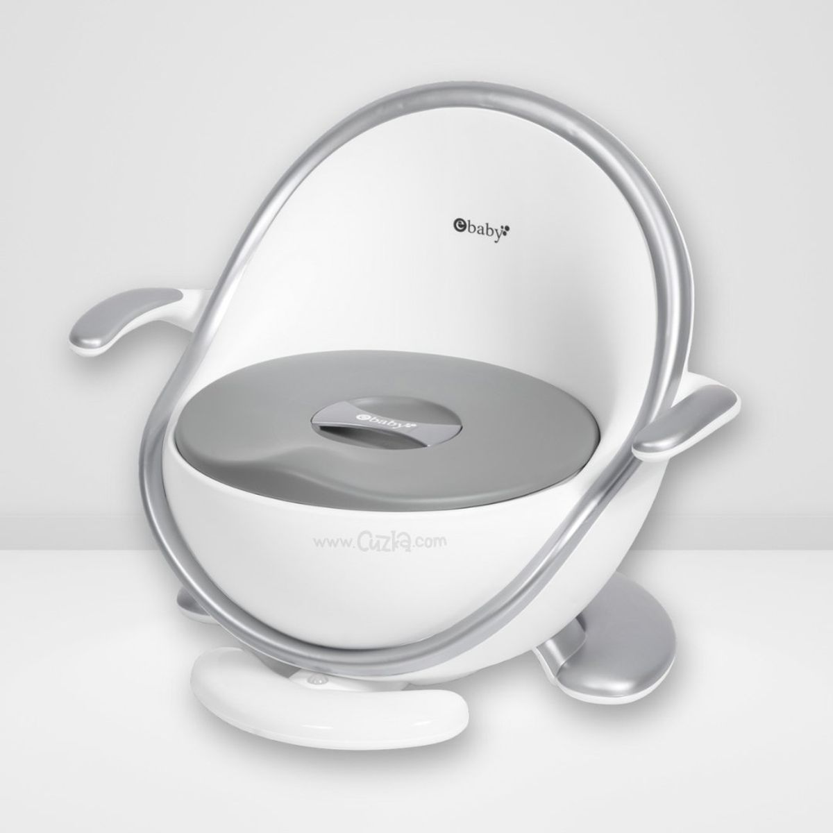 EBABY - Bacín entrenador con luz «COMFY» Silver