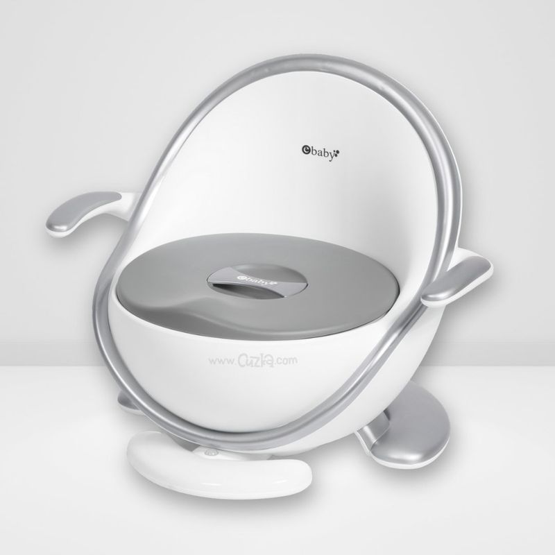 EBABY - Bacín entrenador con luz «COMFY» Silver