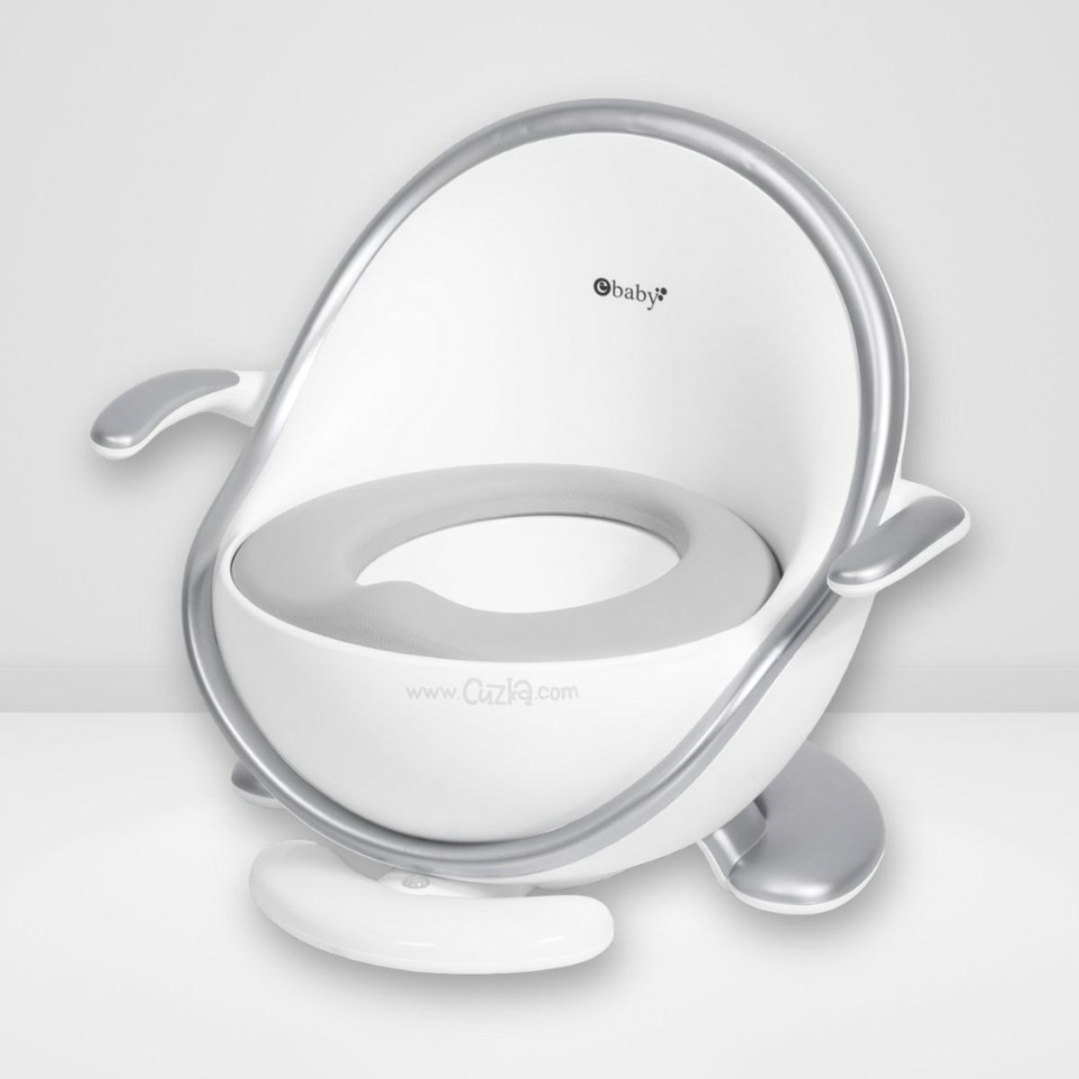 EBABY - Bacín entrenador con luz «COMFY» Silver