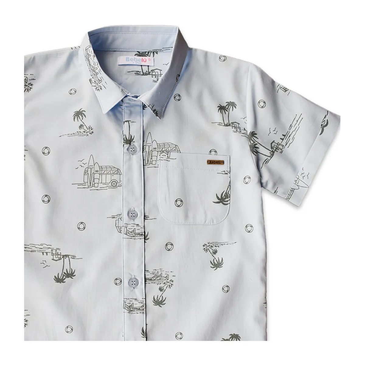 BEBELU - Camisa Popelina Peter Para Niño Bebelú