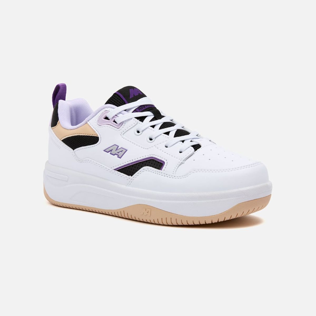 NEW ATHLETIC - Zapatillas New Athletic Skateboarding Kuel95 BlancoMorado Mujer