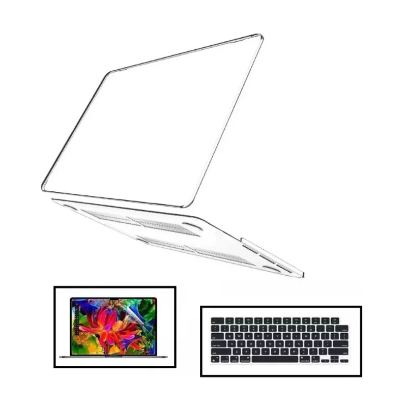 A BRAND - Case Cover Para Macbook Air 13.6 2025 M4 Mica Teclado A3420