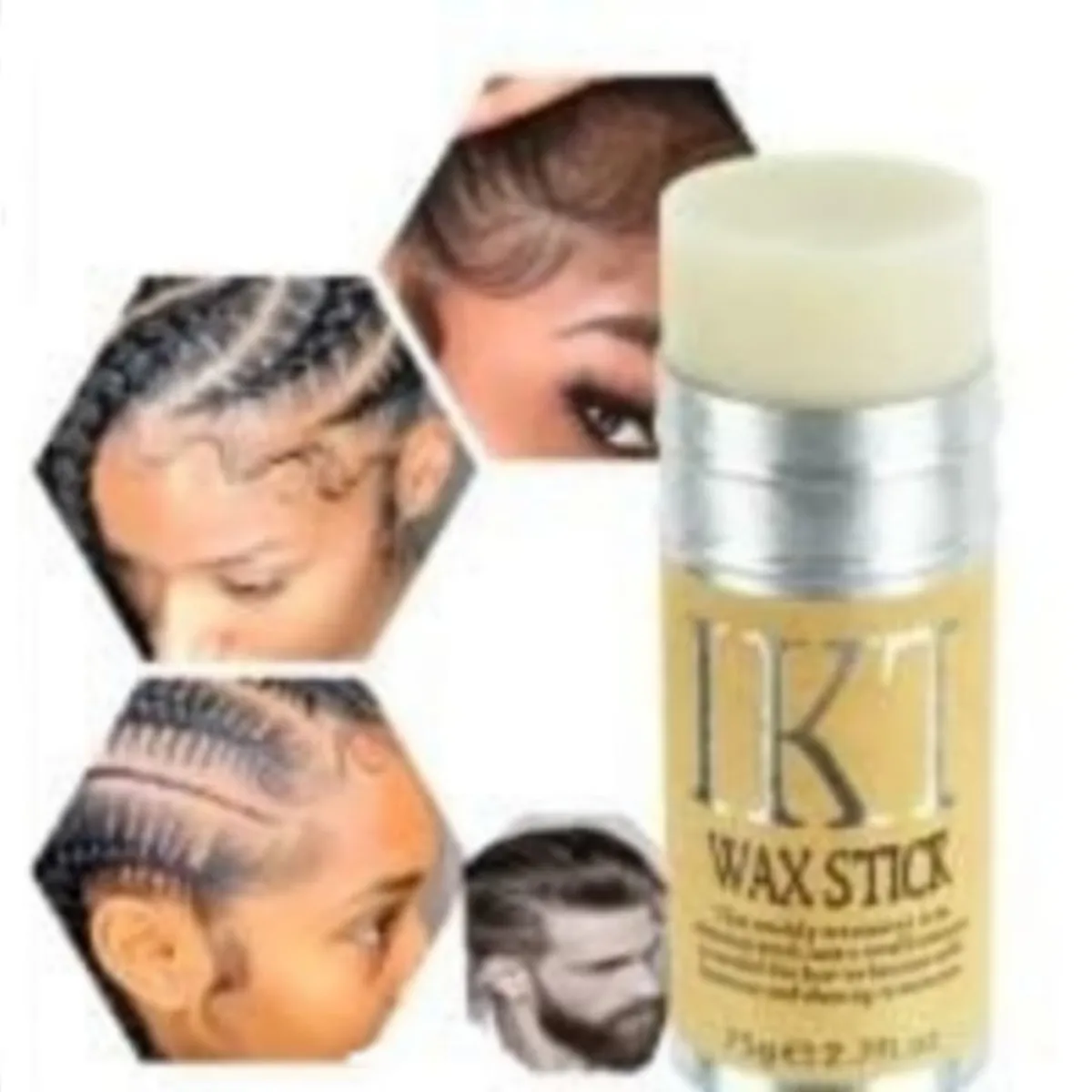 GENERICO - Cera para Cabello Unisex Peinados Fijador Facil de Limpiar