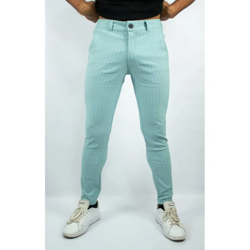 DM DEXMEN - Pantalón Dexmen Gales Rayas Jade