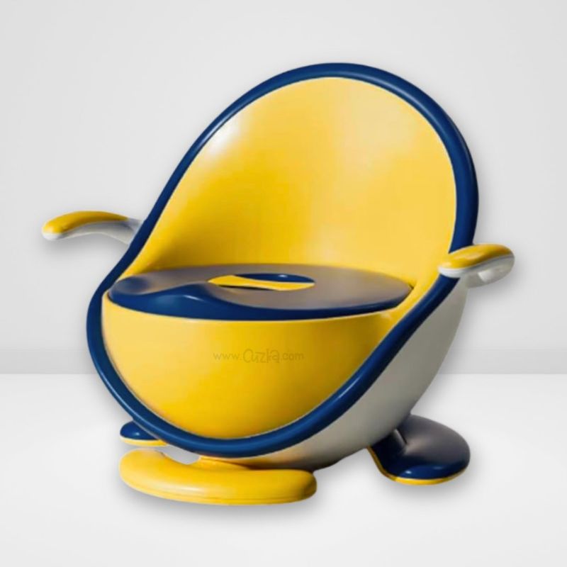 EBABY - Bacín entrenador con luz «COMFY» Blue