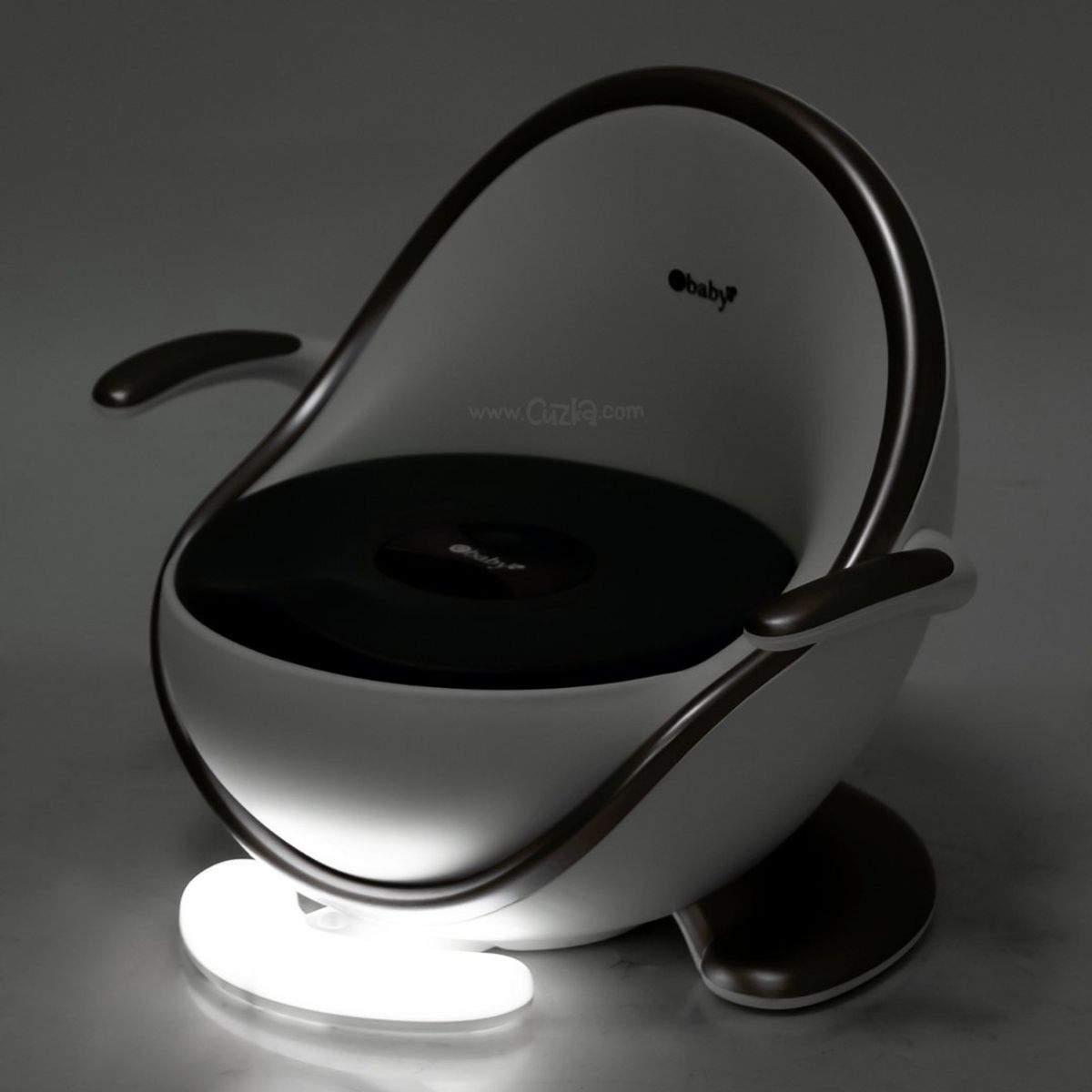 EBABY - Bacín entrenador con luz «COMFY» Blue