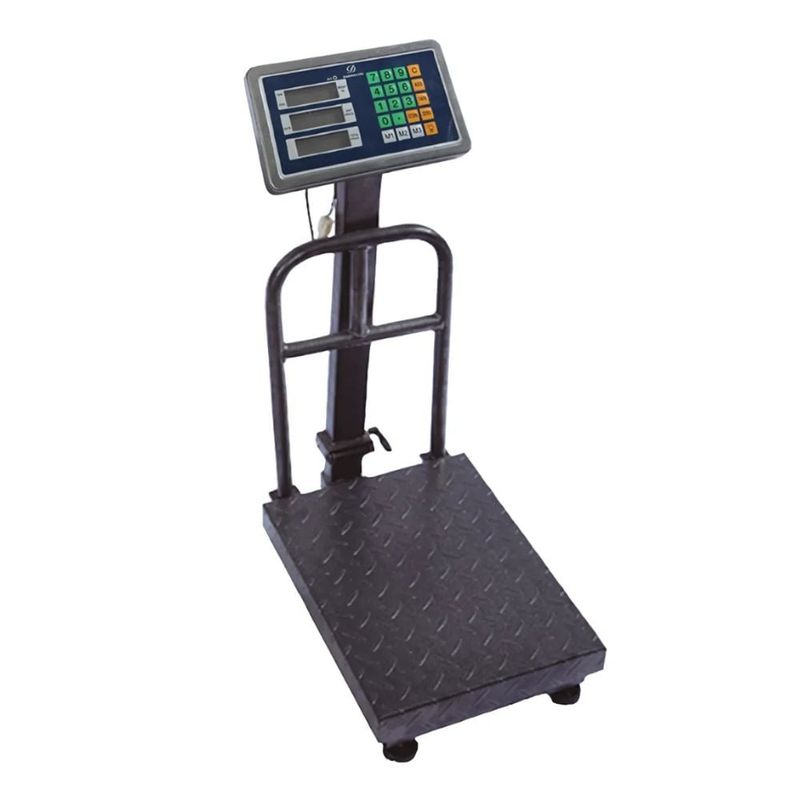 GENERICO - Balanza Electronica de Plataforma Con Rack 300 KG