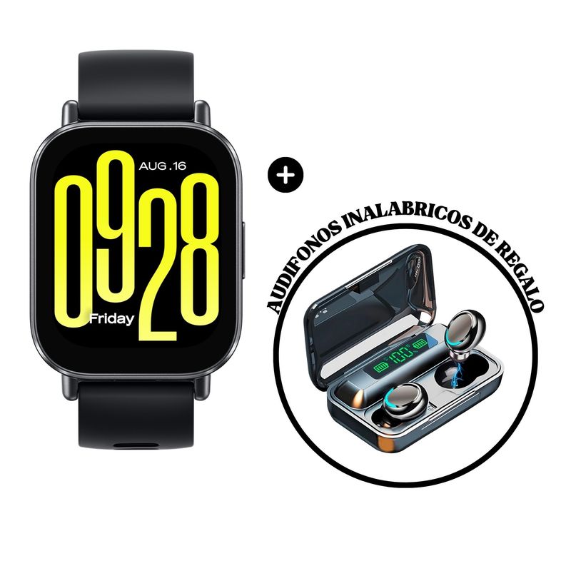 XIAOMI - Smartwatch Xiaomi Watch 5 Active + Audífonos Bluetooth F9 de Regalo