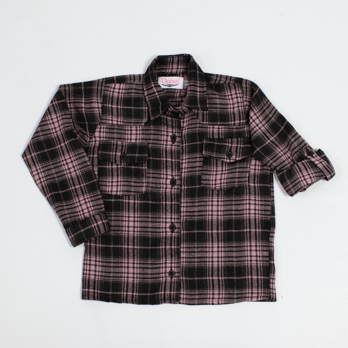 DANUS - BLUSA MANGA LARGA TAPA VILLELA  DANUS