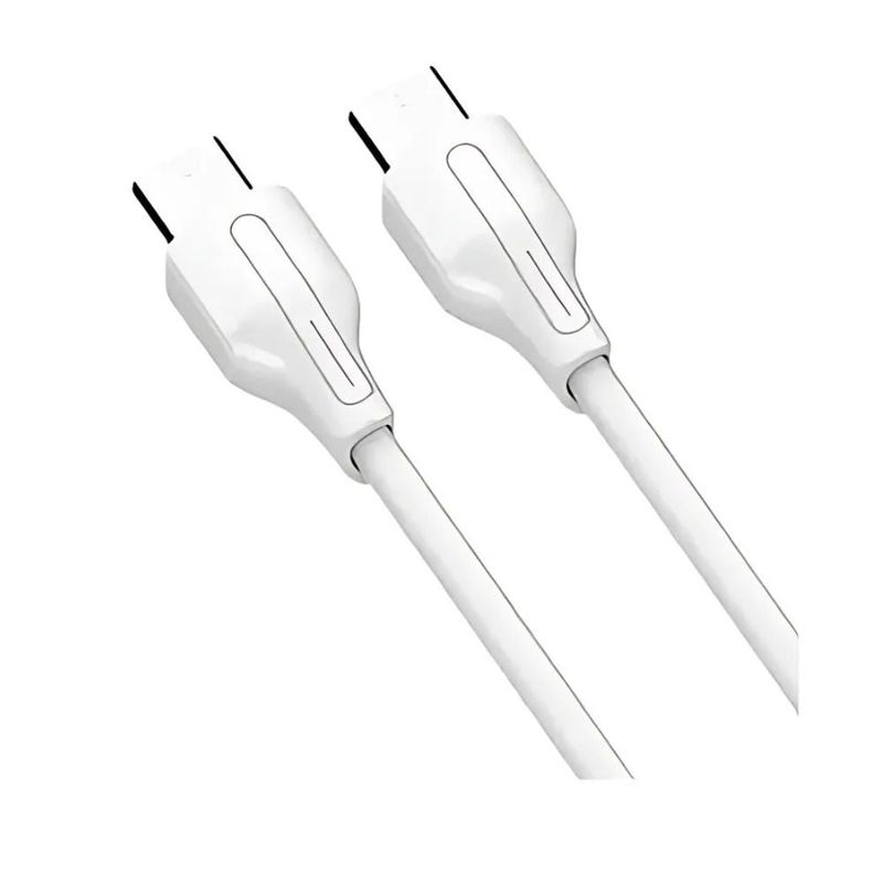 LDNIO - Cable LDNIO LC122-C Tipo C A Tipo C 2m 65w Carga Rápida