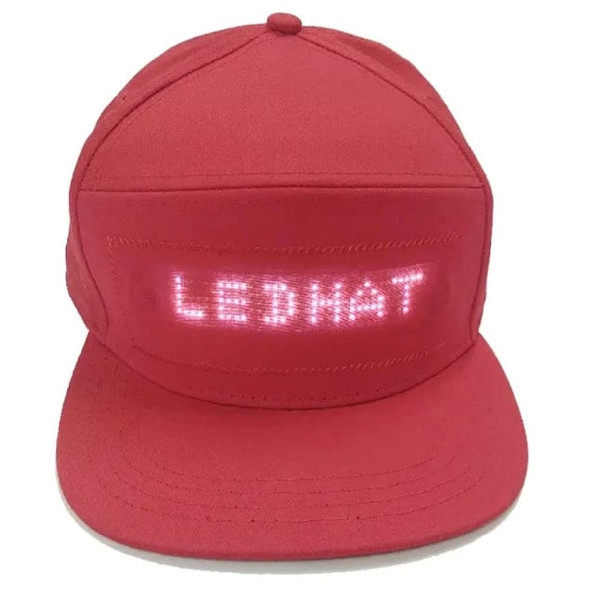 GENERICO - GORRA PANTALLA LUZ LED PERSONALIZABLES CON APLICATIVO SMART