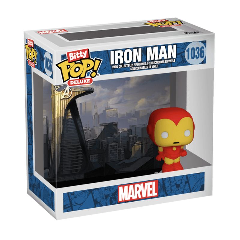 FUNKO - Iron Man Deluxe Marvel Funko Bitty Pop 1036 Mini