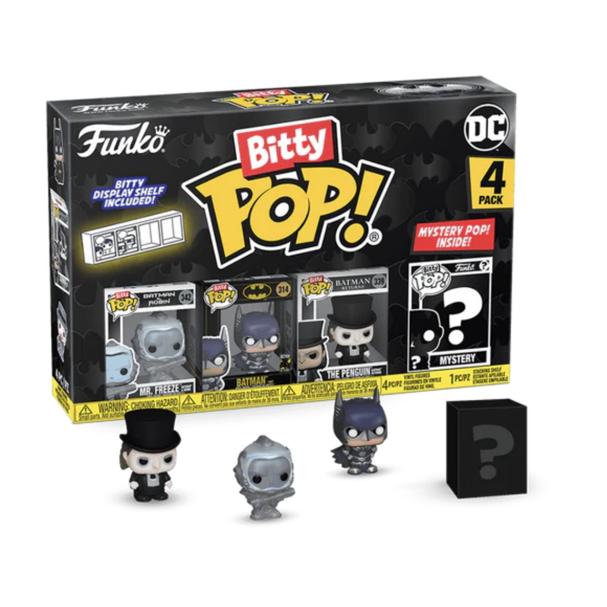 FUNKO - Batman Funko Bitty Pop 4pack Mr Freeze DC Original