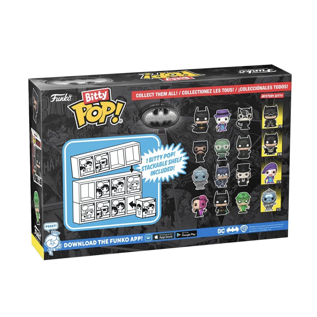 FUNKO - Batman Funko Bitty Pop 4pack Mr Freeze DC Original