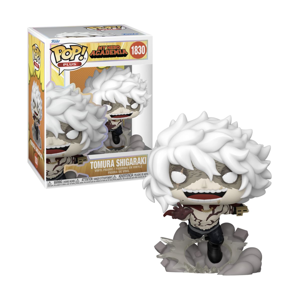 FUNKO - Tomura Shigaraki Funko Pop 1830 Plus My Hero Academia
