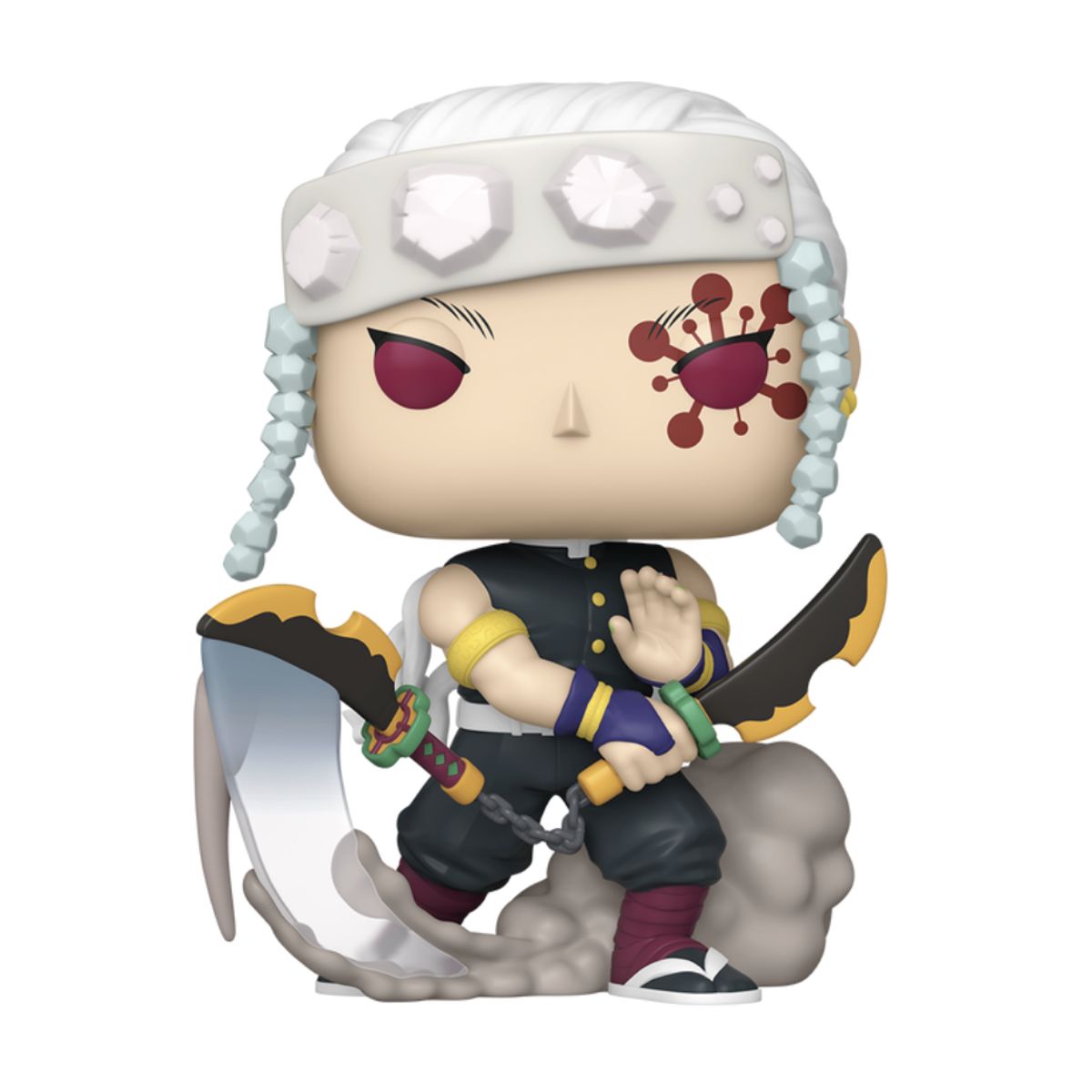 FUNKO - Tengen Uzui Jumbo Funko Pop 1801 Demon Slayer Exclusivo 10