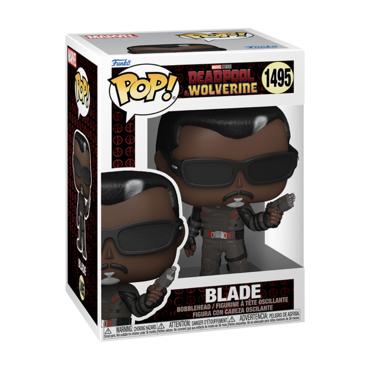 FUNKO - Blade Funko Pop 1495 Deadpool & Wolverine Marvel