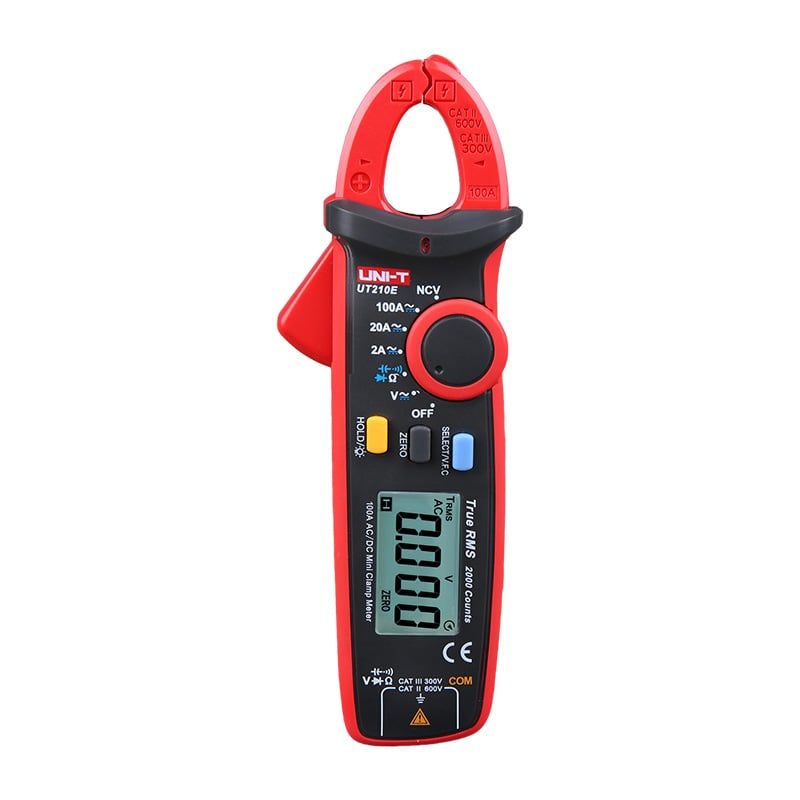 UNI T - Mini pinza amperimétrica AC DC UNI T UT210E True RMS
