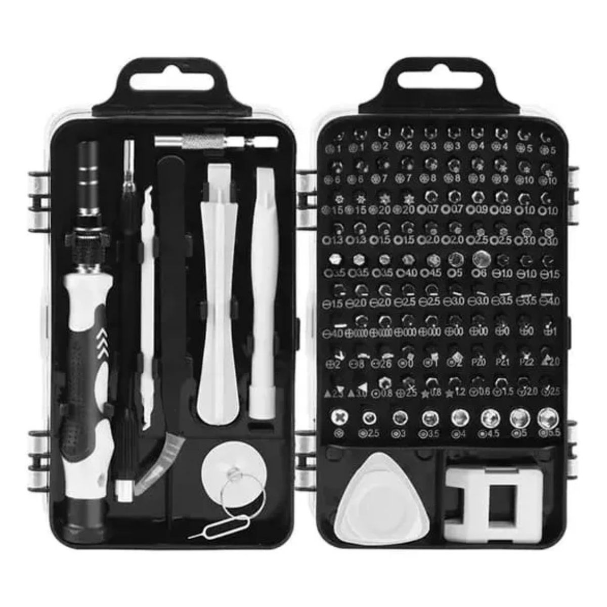 GENERICO - Kit Destornillador 110 Pz, Consolas, Laptop, Mac, Celulares