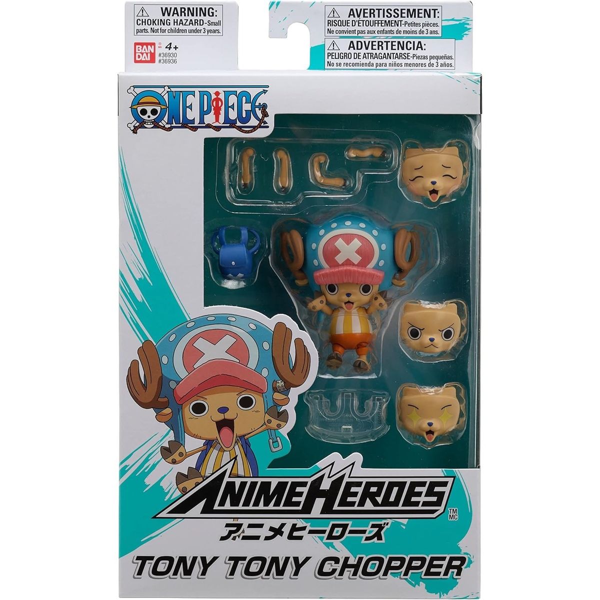 BANDAI - One Piece Anime Heroes Tony Tony Chopper