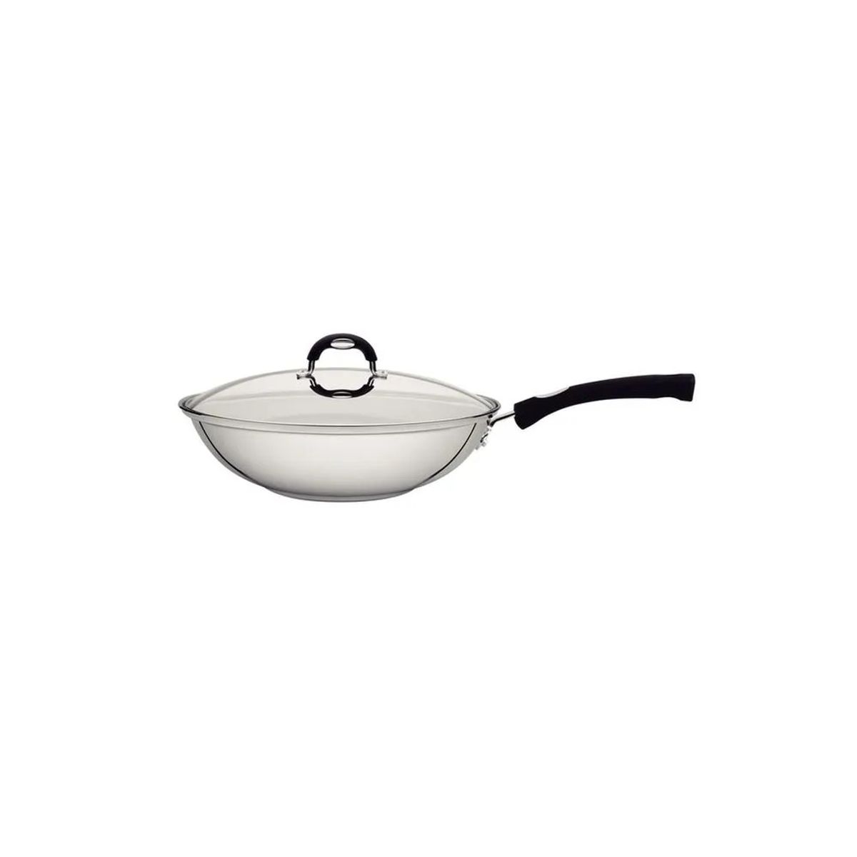 TRAMONTINA - SARTEN WOK TRAMONTINA CON TAPA DE 28 CM DE DIAMETRO 3.30 LT