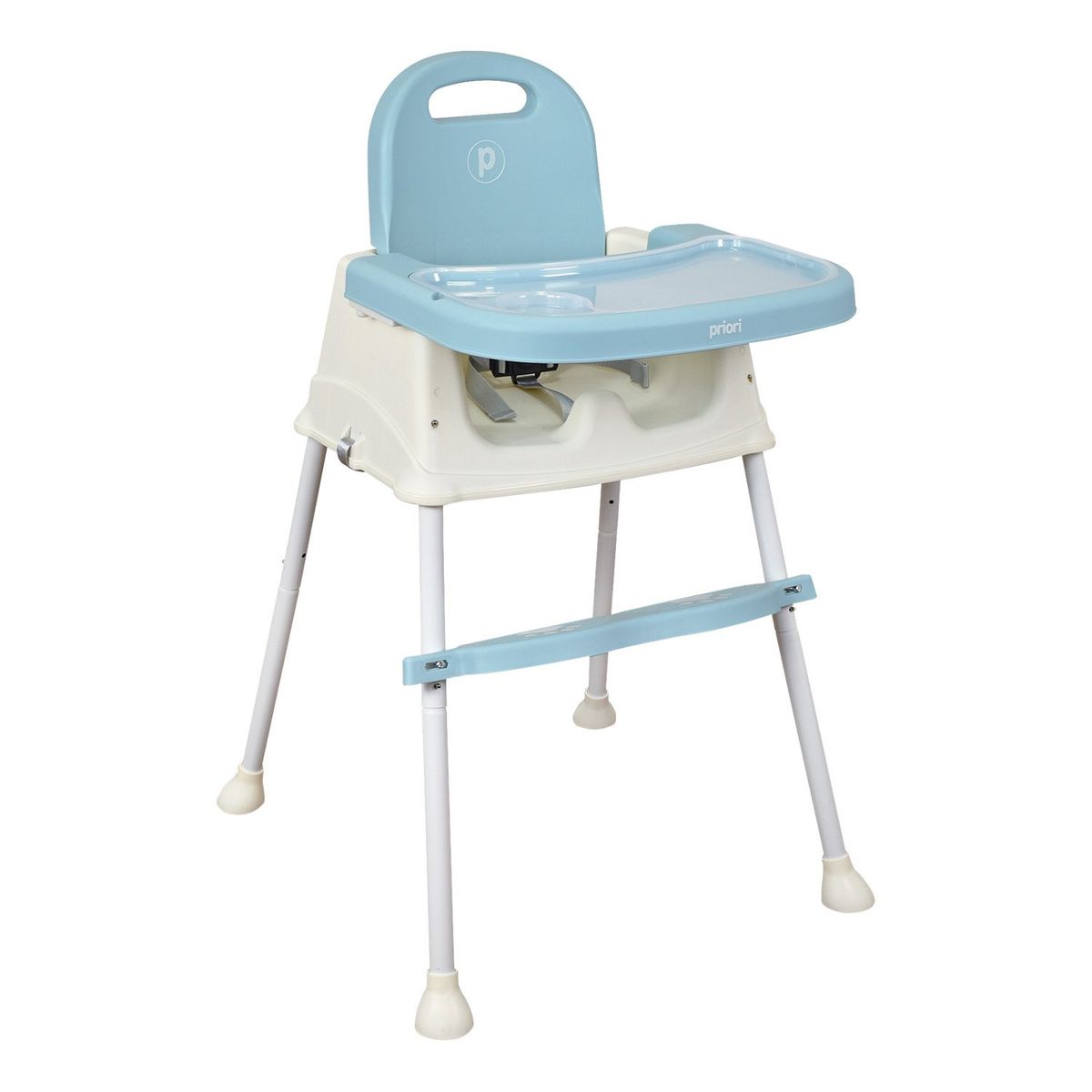 PRIORI - Silla de Comer Para Bebé 3 en 1 Booster Priori Navy Azul