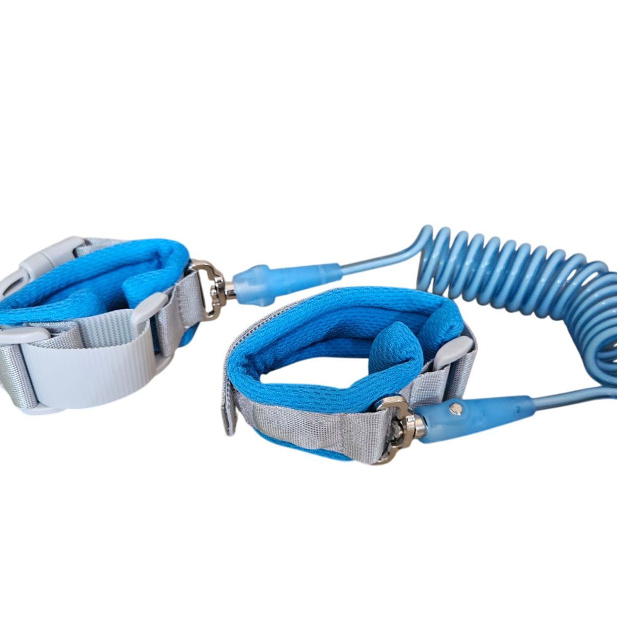 GENERICO - CORREA  ANTIRROBO PARA BEBE CON BLOQUEO AZUL