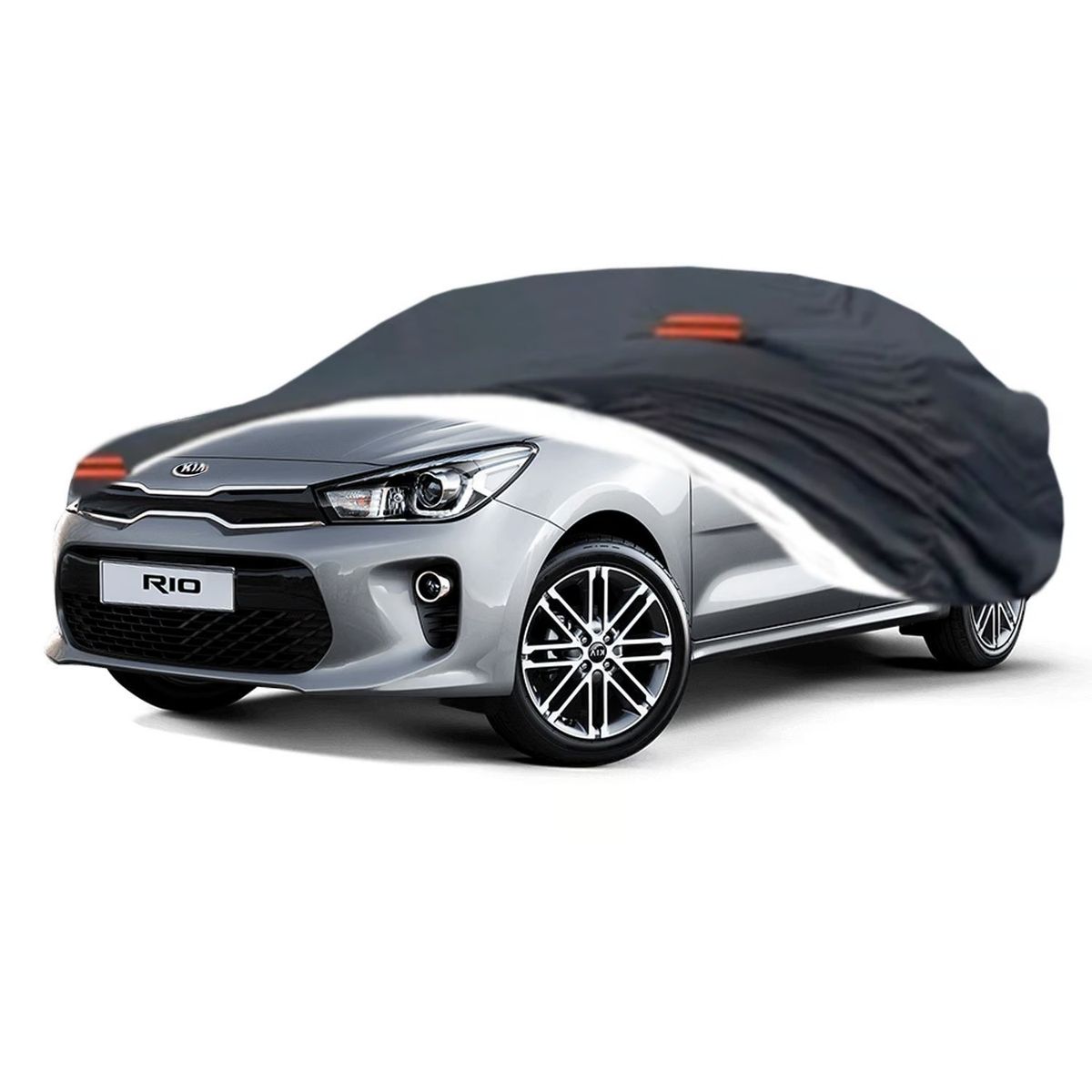 GENERICO - Cobertor Auto Kia Rio Sedan Impermeable - Afelpado