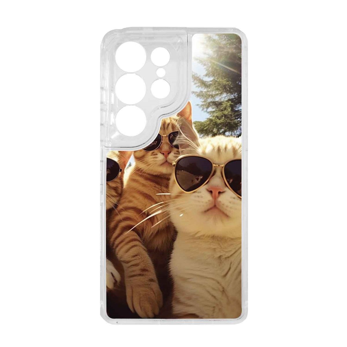 GENERICO - Funda Protector Case 360 Para SAMSUNG S25 ULTRA - Transparente