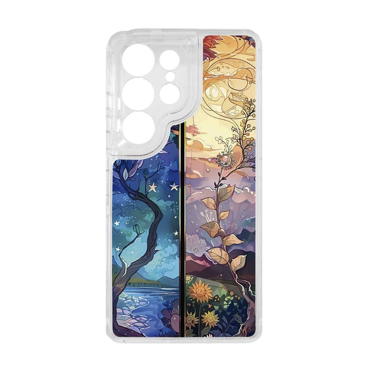 GENERICO - Funda Protector Case 360 Para SAMSUNG S25 ULTRA - Transparente