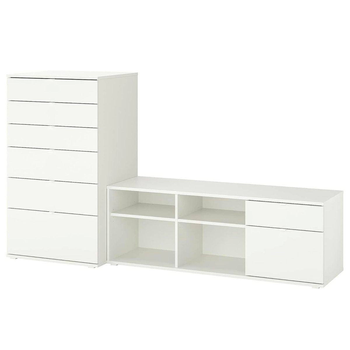 DIBA MUEBLES - Comoda Con Estante Azure - Diba Muebles