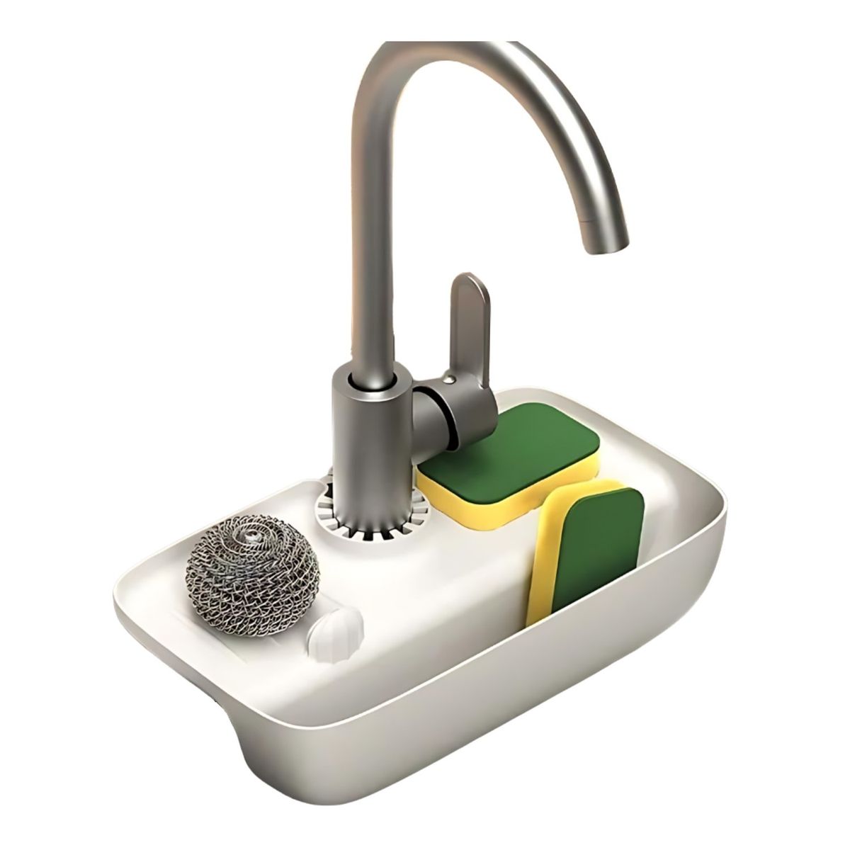 GENERICO - Tapete de silicona antisalpicaduras para grifo y lavaplatos