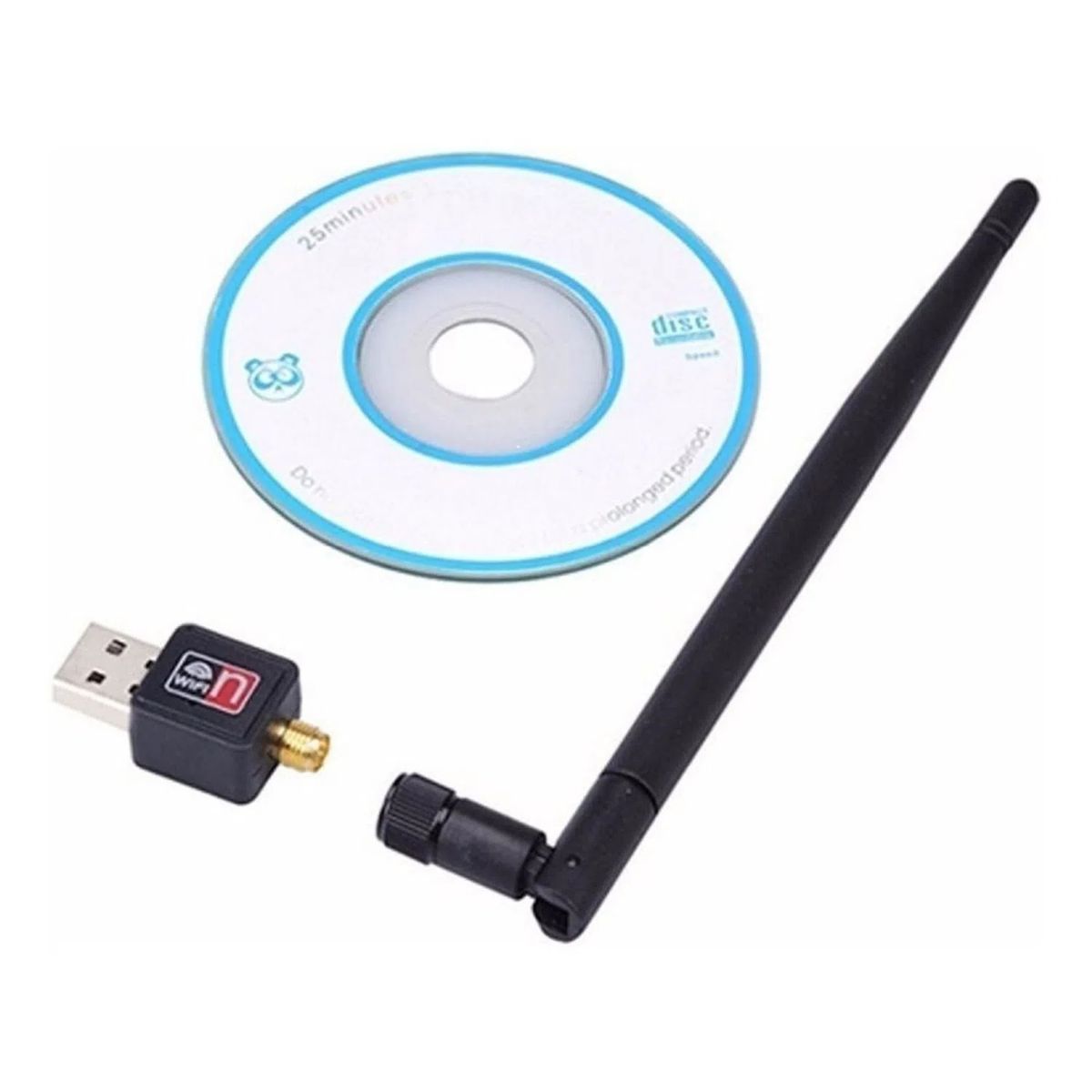 GENERICO - Antena Wifi USB 1200mbps 80211n