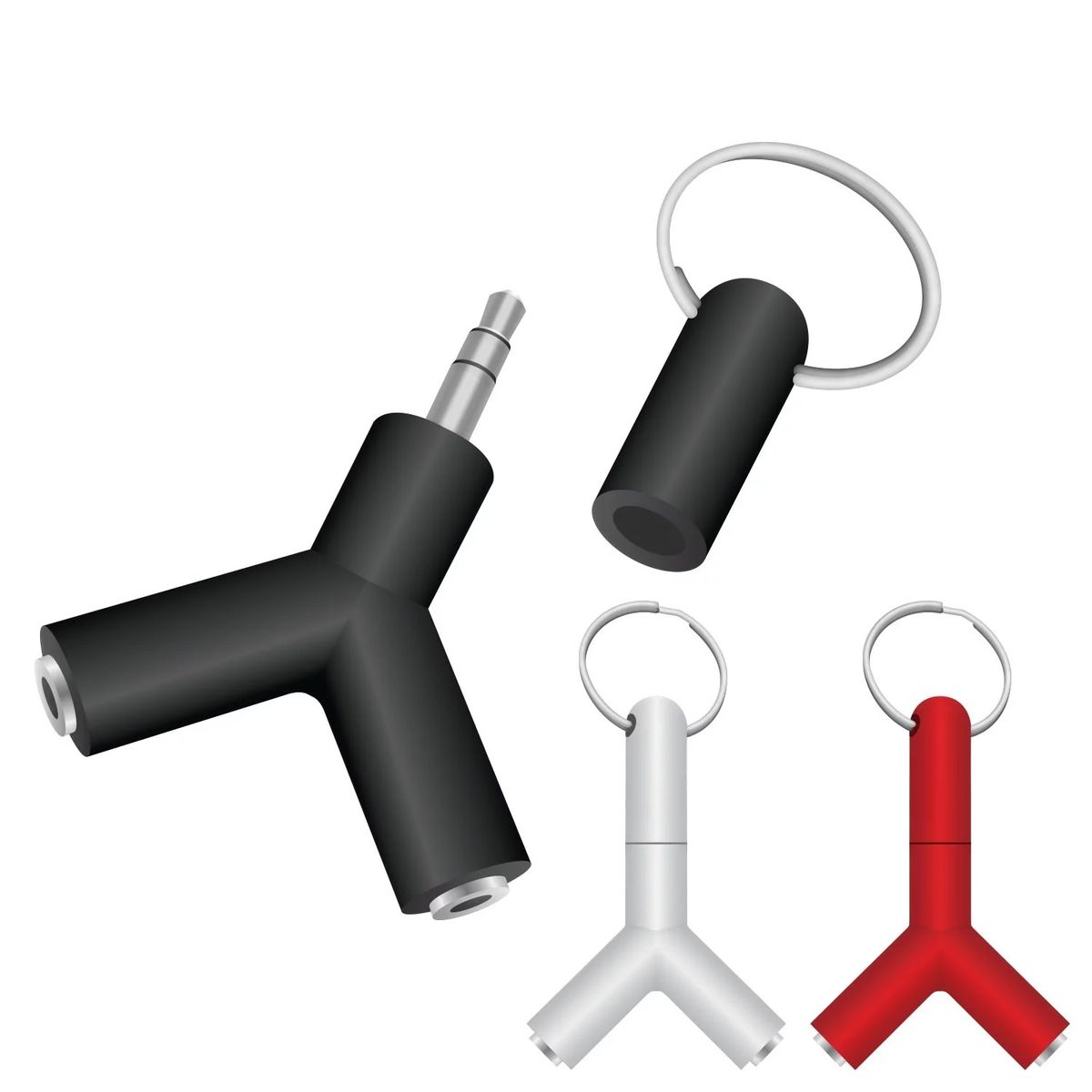 GENERICO - Splitter para Audio Doble Salida 35mm