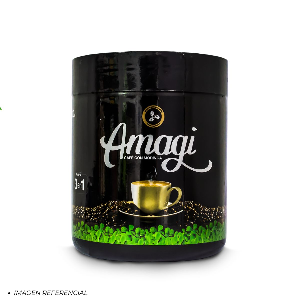 GENERICO - AMAGI 3 EN 1 CAFÉ CON MORINGA - MULTIVITAMINICO POTE