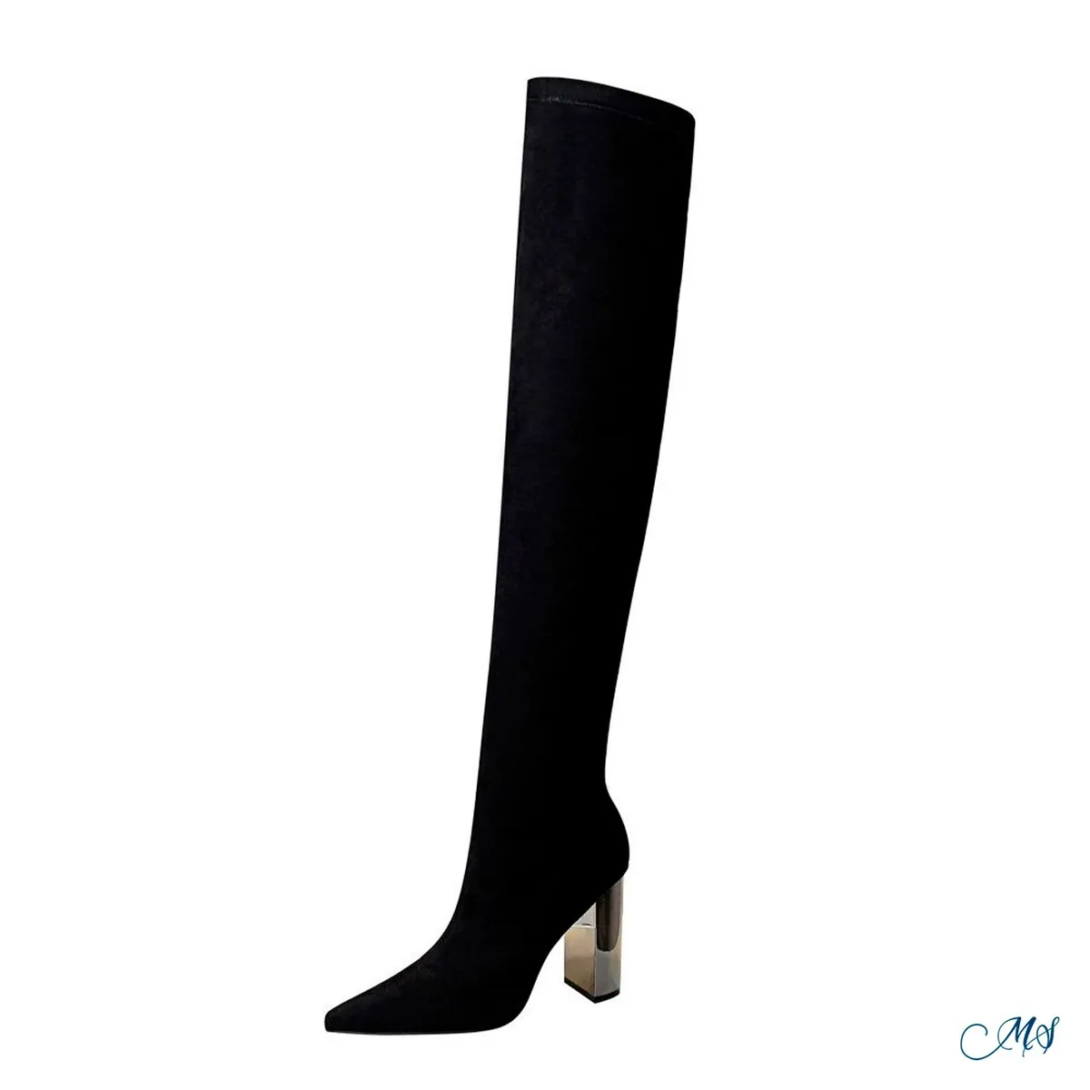 MARGLO SHOES - Botas Altas Mujer Negro M37