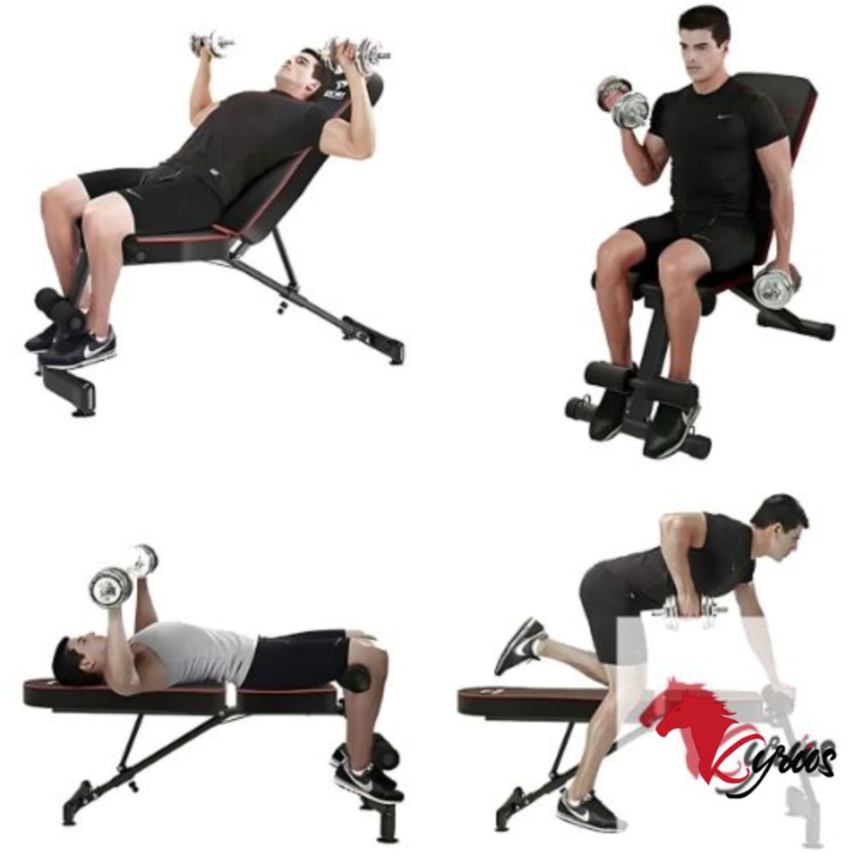 NO LOGO - Mancuernas Cromadas De 20 KG