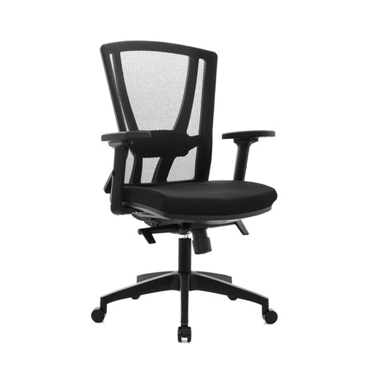 OFIDEAS - Silla De Oficina Ergonómica Reclinable Winner Gerente Negro Ofideas