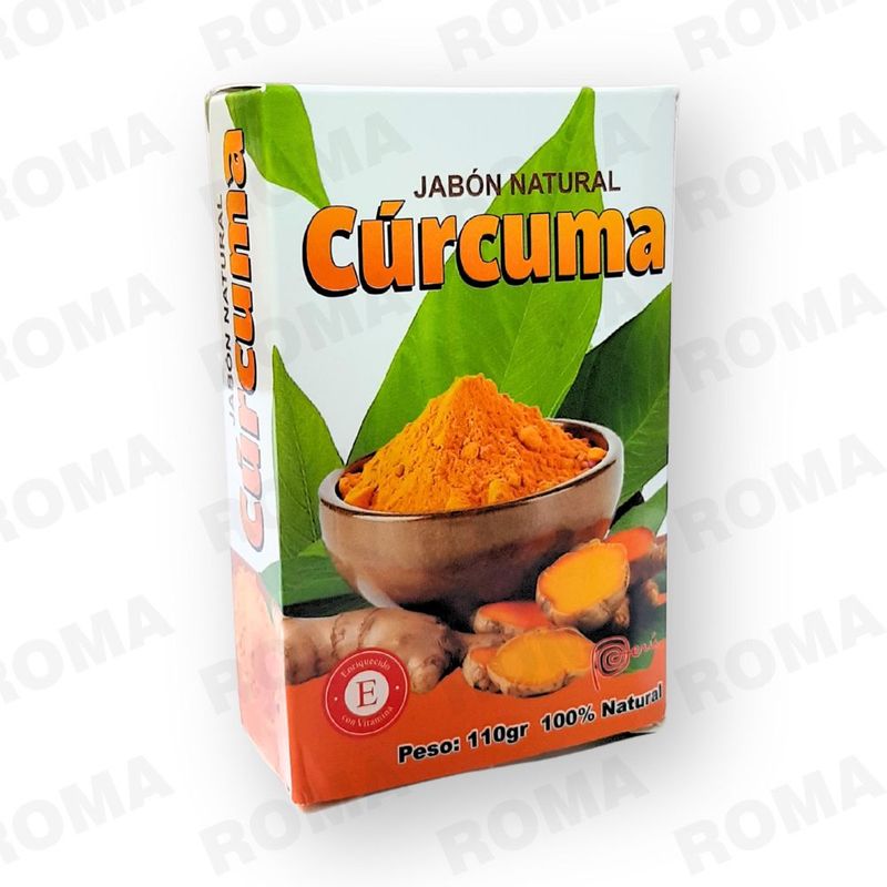 GENERICO - JABÓN EN BARRA DE CÚRCUMA 110G