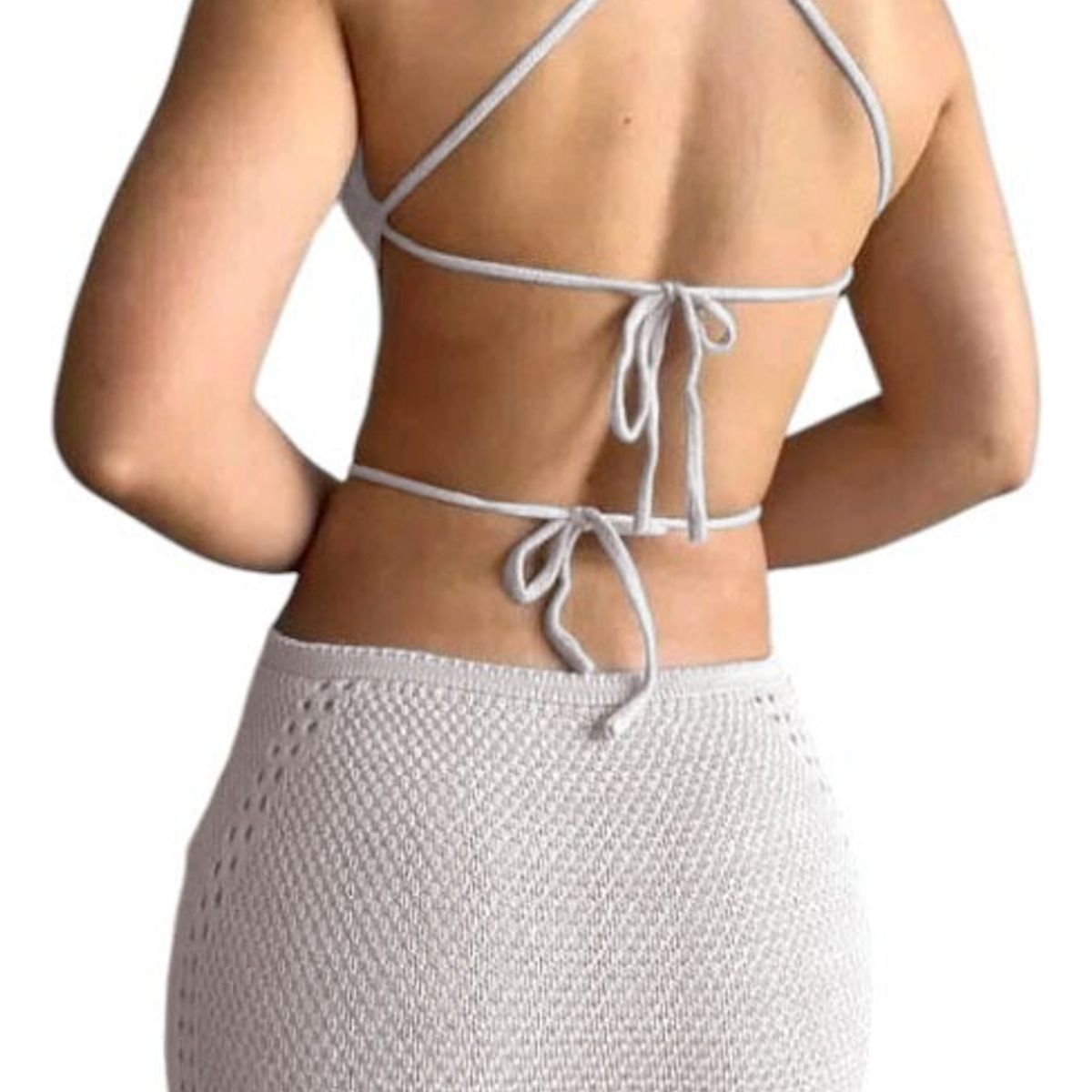 GENERICO - Vestido Mujer Hilo Maxi G359-28 Color Blanco