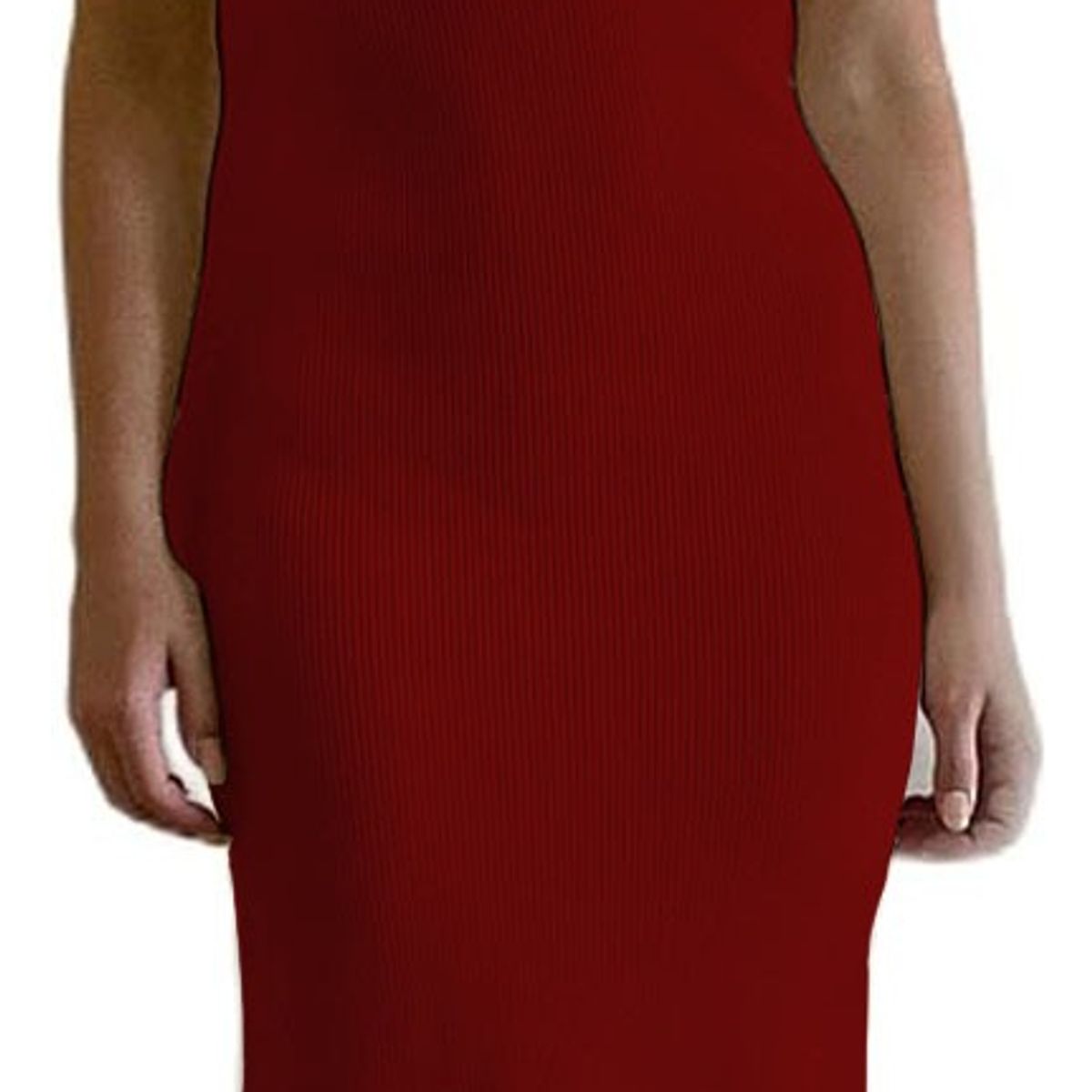 GENERICO - Vestido Mujer Moño Hilo G359-23 Color Guinda
