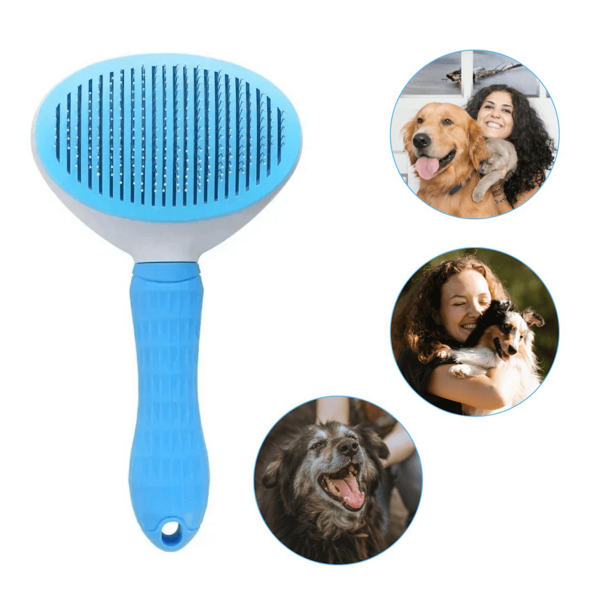 OEM - Cepillo Removedor para Mascotas - Pelo Suelto Bajo Control