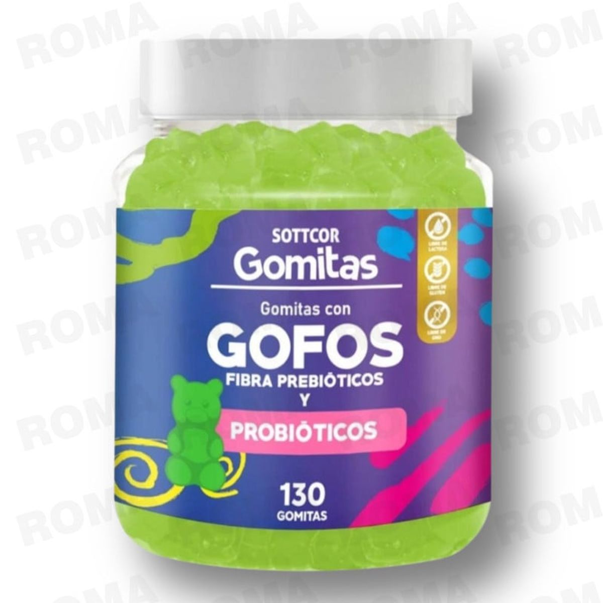 GENERICO - GOMITAS GOFOS NIÑOS 130 UND SOTTCOR LABS