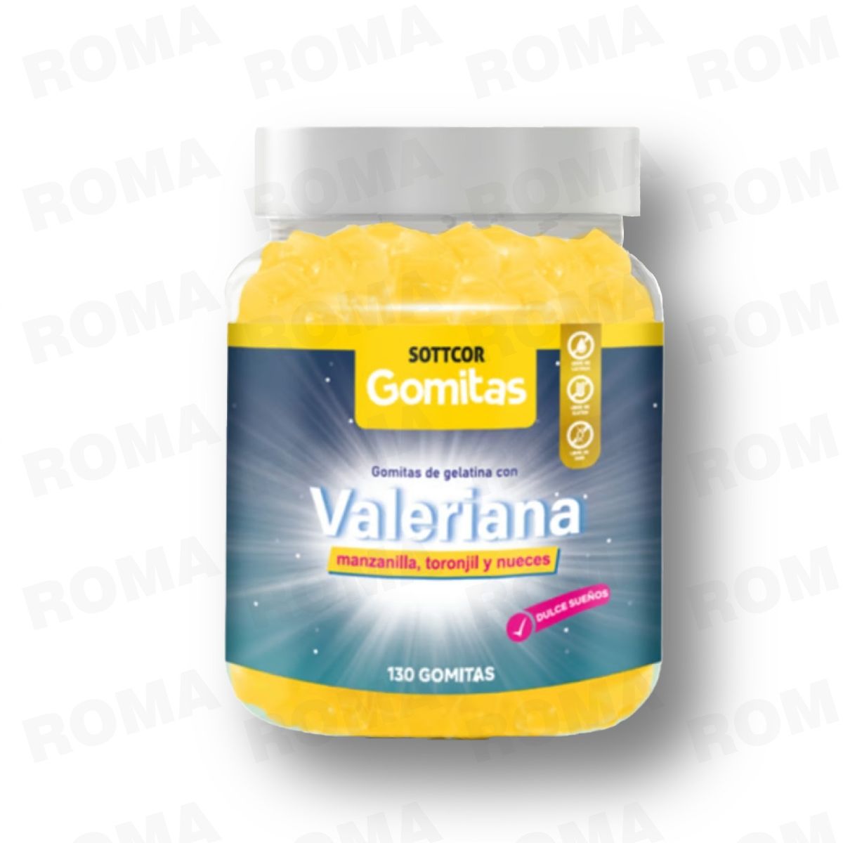 GENERICO - GOMITAS VALERIANA 130 UND SOTTCOR LABS
