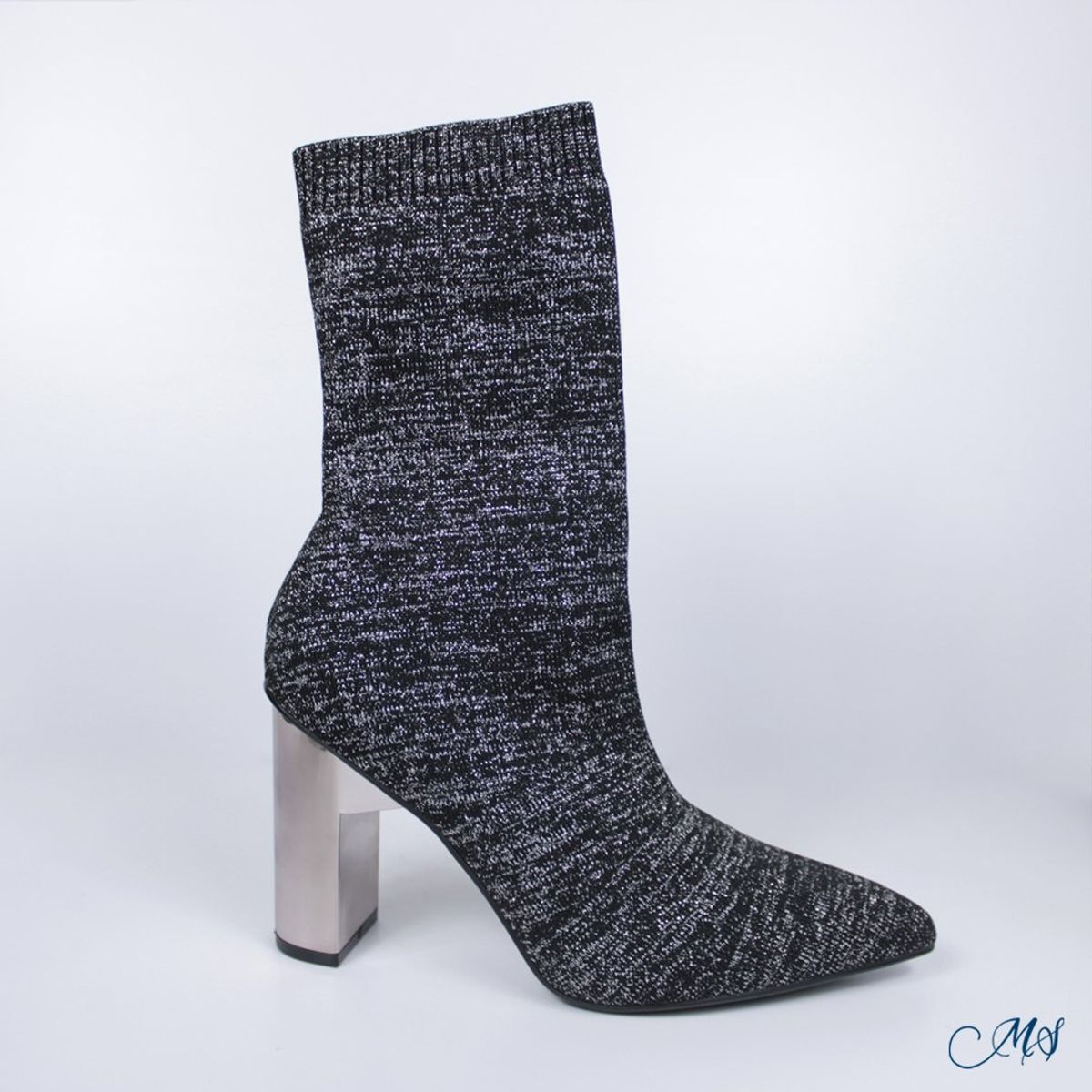 MARGLO SHOES - Botines Cortas Mujer Plateado M47