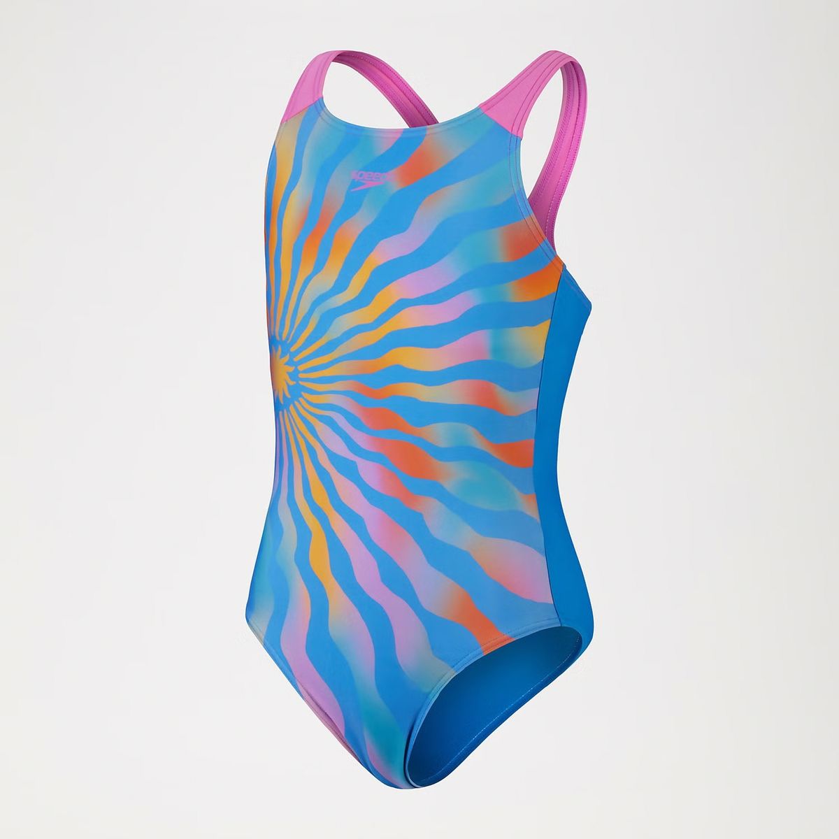 SPEEDO - Traje Baño Natación Niña Speedo Printed Pulseback Azul