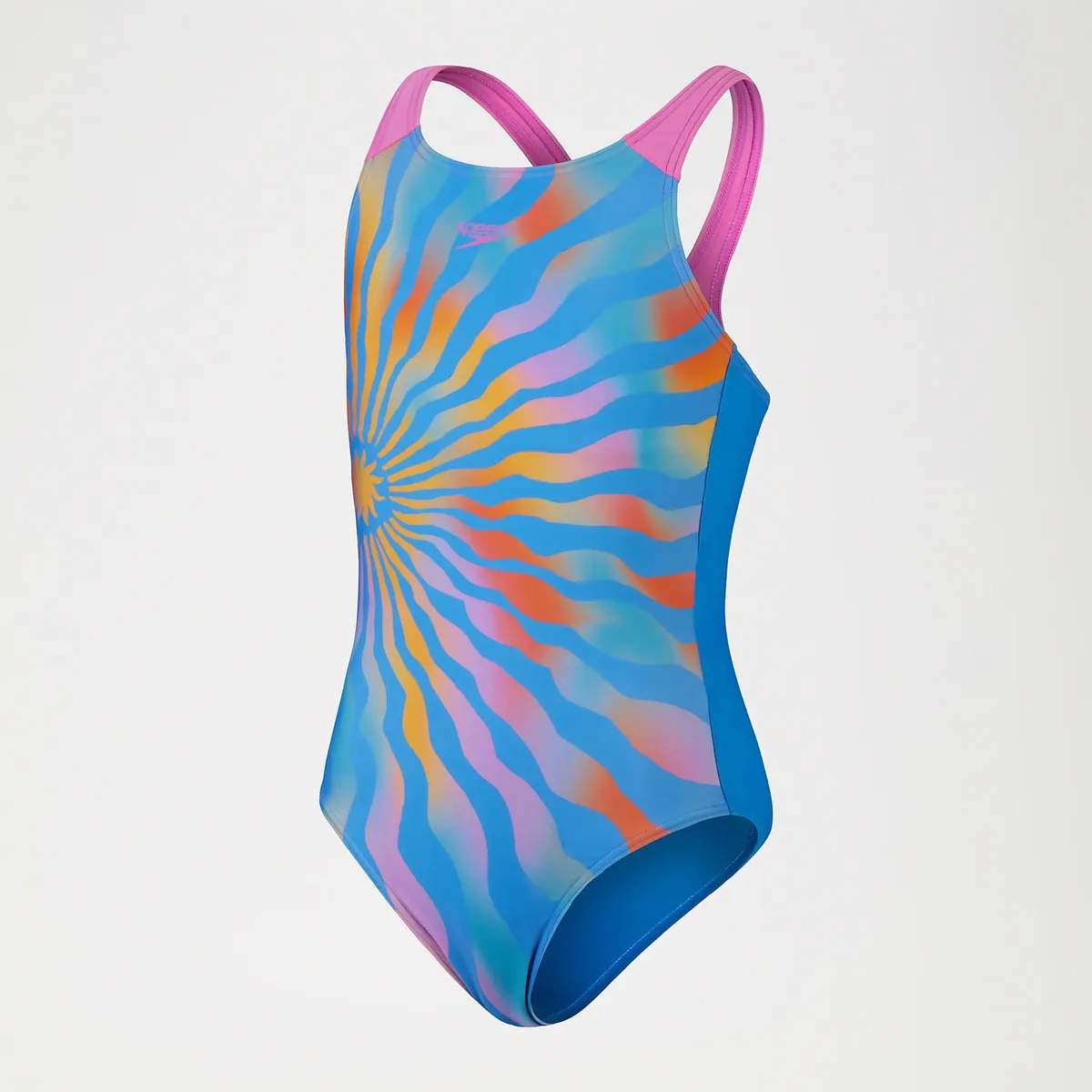 SPEEDO - Traje Baño Natación Niña Speedo Printed Pulseback Azul